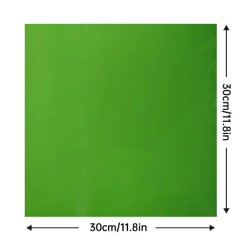 Peel-and-stick marble tile sheet, green 30cm x 30cm