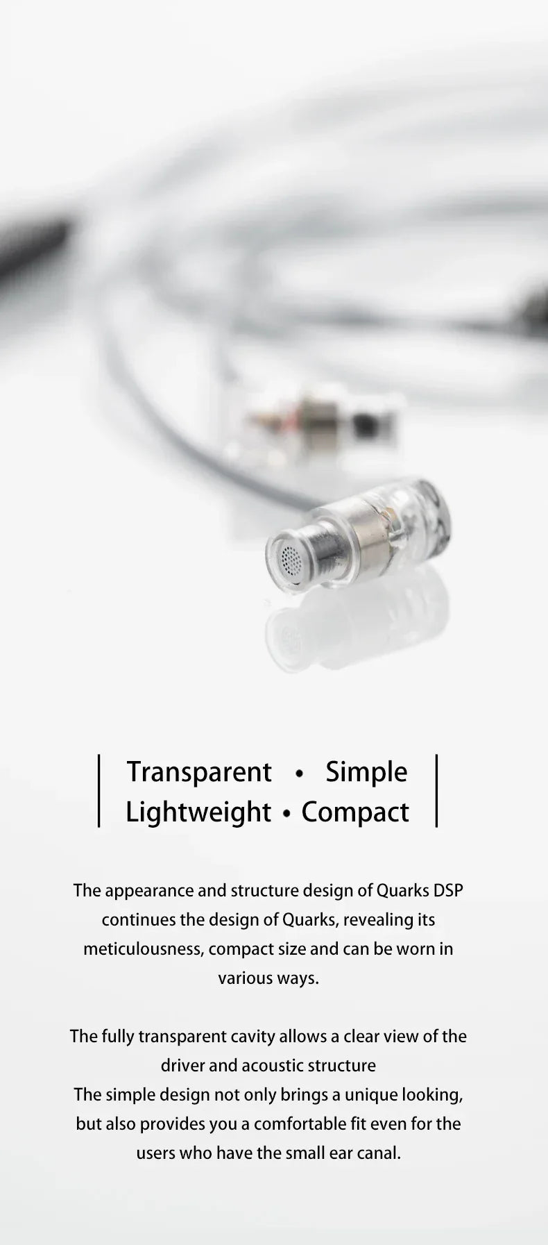 Moondrop Quarks Wired IEMs | Micro Dynamic Driver Earphones | Tidesmit Tidesmit