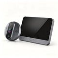 3MP Tuya Smart Life WiFi Peephole Door Camera 1080P Digital Viewer Doorbell 5000mAh Battery PIR Motion Detection IR Night Vision