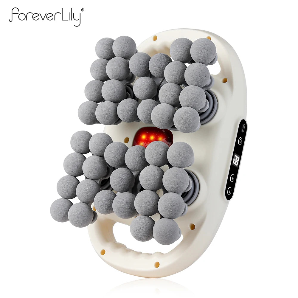 Deep Tissue Massage Gun with 99 Speed Settings and Heat Therapy Back Massage Instrument Tidesmit