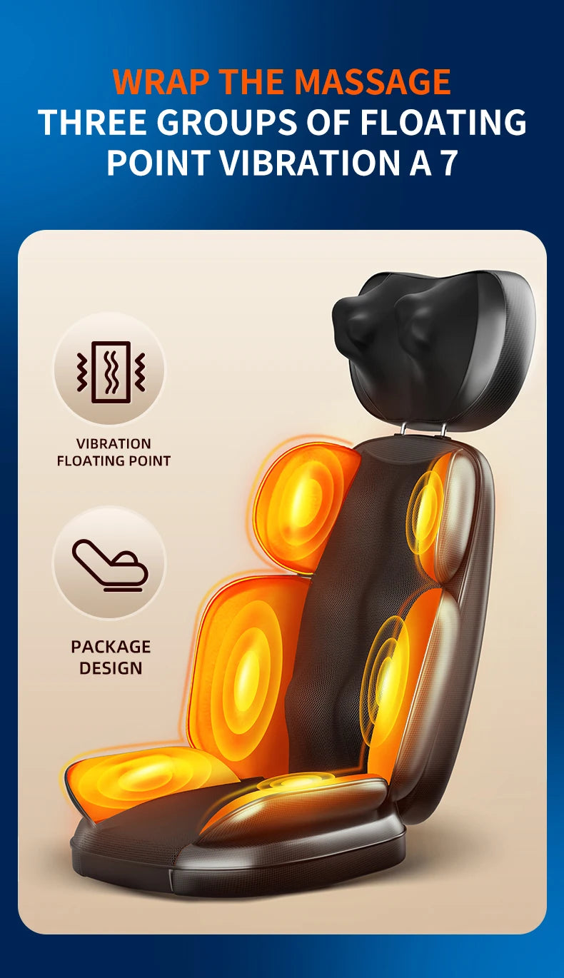 Zero Gravity Massage Chair - Foldable Electric Massager with Heat Massage Chairs Tidesmit