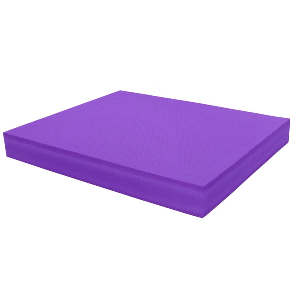 Yoga Balance Pad Thickened Exercise Balance Pad Fitness Balancing Pad Foam Cushion Mat for Yoga Pilates Stretching