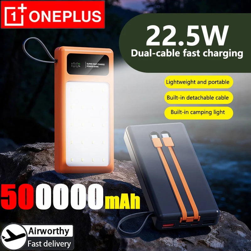 High Capacity Portable Power Bank - Fast Charging USB-C Travel Battery Tidesmit