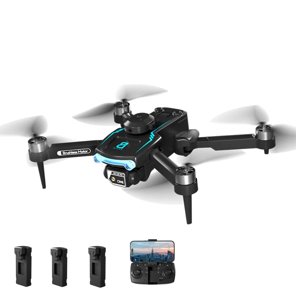 8K HD Camera Drone | Foldable Obstacle Avoidance Quadcopter Tidesmit