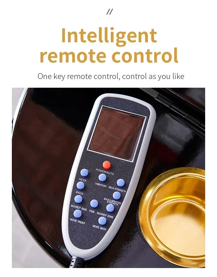 Electric Massage Pedicure Chair - Professional Heat Therapy Salon Unit Massage Chairs Tidesmit