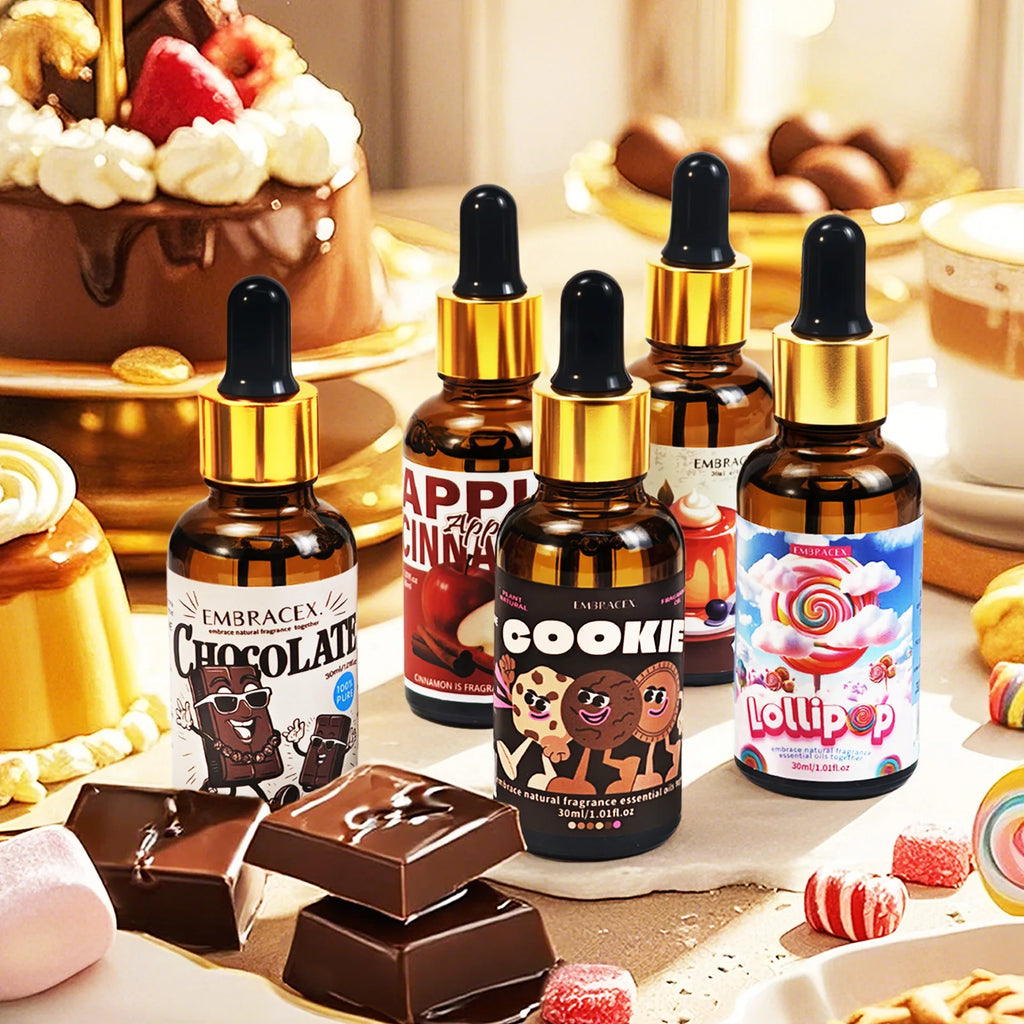 30ml Gingerbread Man Essential Oil Skincare Body massage oil diy projects Long Lasting sent Christmas Gift To Friends