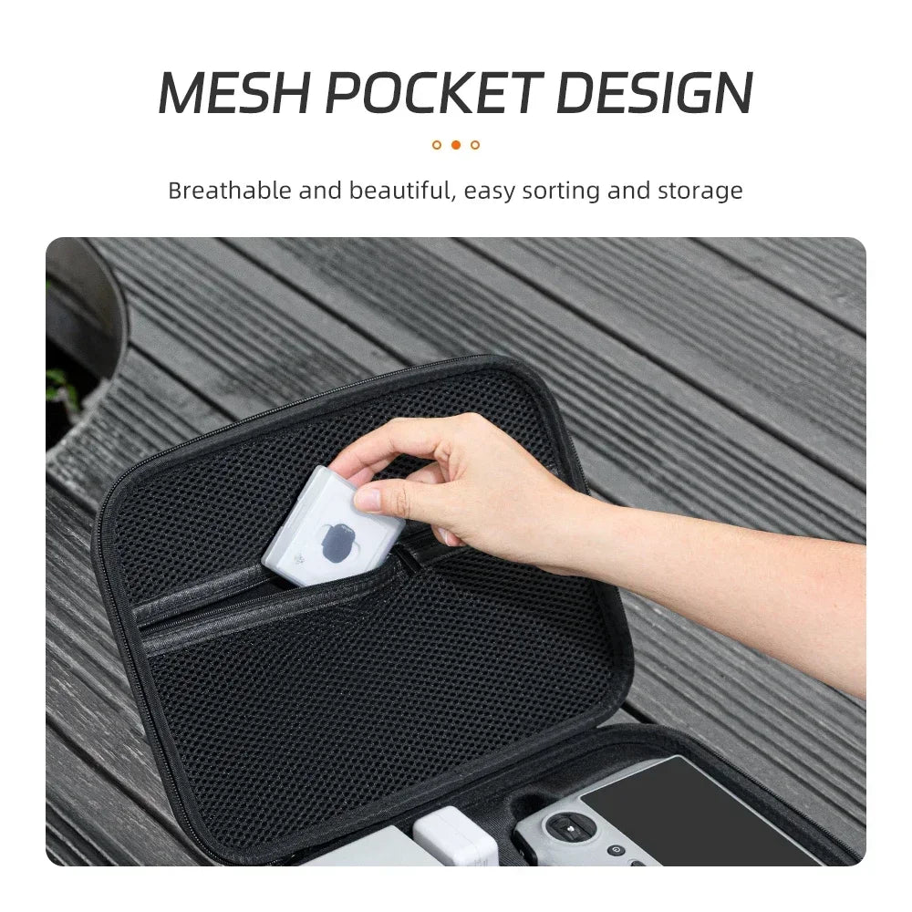 DJI Mini 4 Pro Hard Shell Waterproof Case - Durable Travel Protection Tidesmit