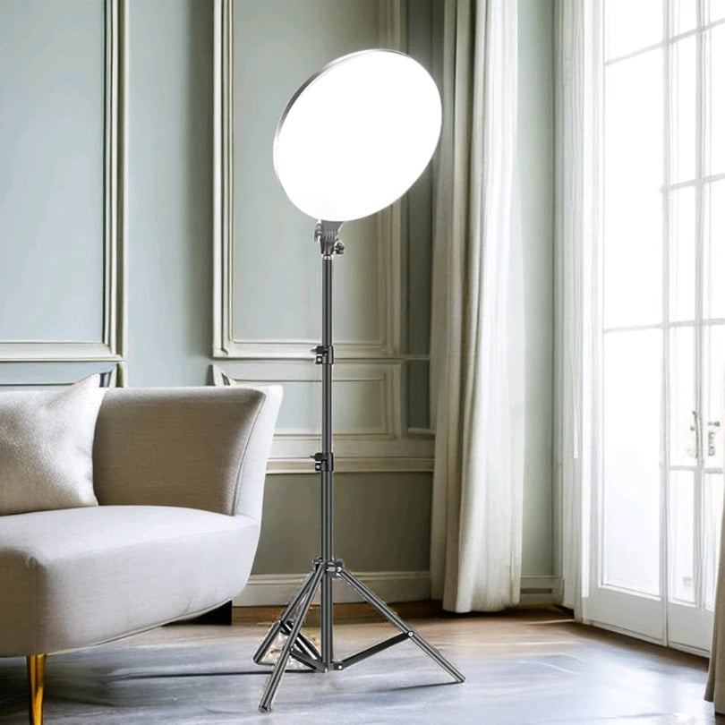 10 Inch LED Ring Light with Tripod Stand - Adjustable Photography Lighting Tidesmit