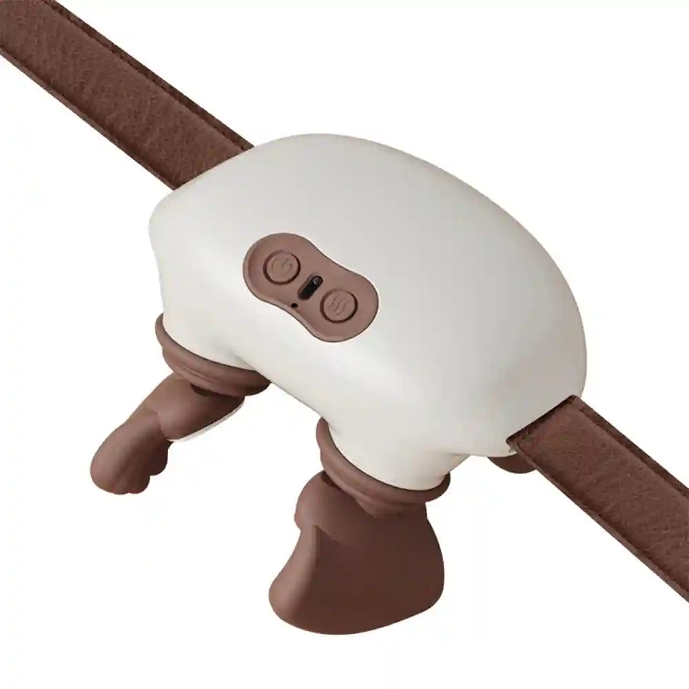 Neck and Shoulder Massager with 4D Kneading for Targeted Pain Relief Relaxation Treatment White Tidesmit