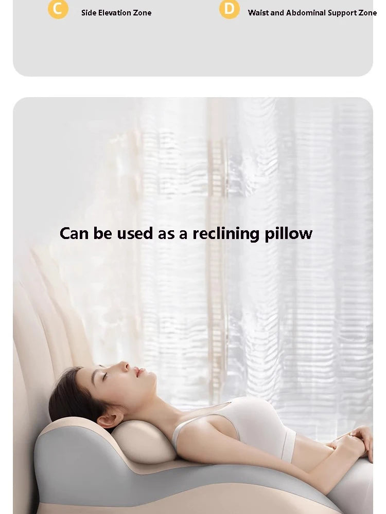 Memory Foam Ergonomic Pillow for Neck Support and Muscle Relief Massage Cushion Tidesmit