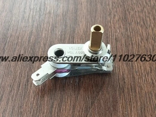 Adjustable temperature controller for air fryer, KSD101, 250V 10A, 4.8 pins
