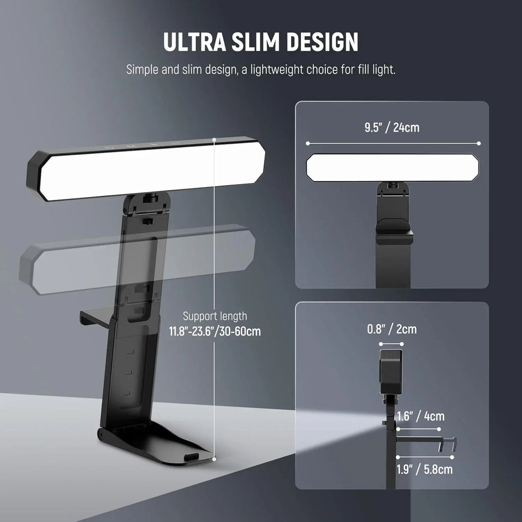 Tidesmit Monitor Light Bar with Remote - Adjustable LED Desk Lamp L10 Tidesmit
