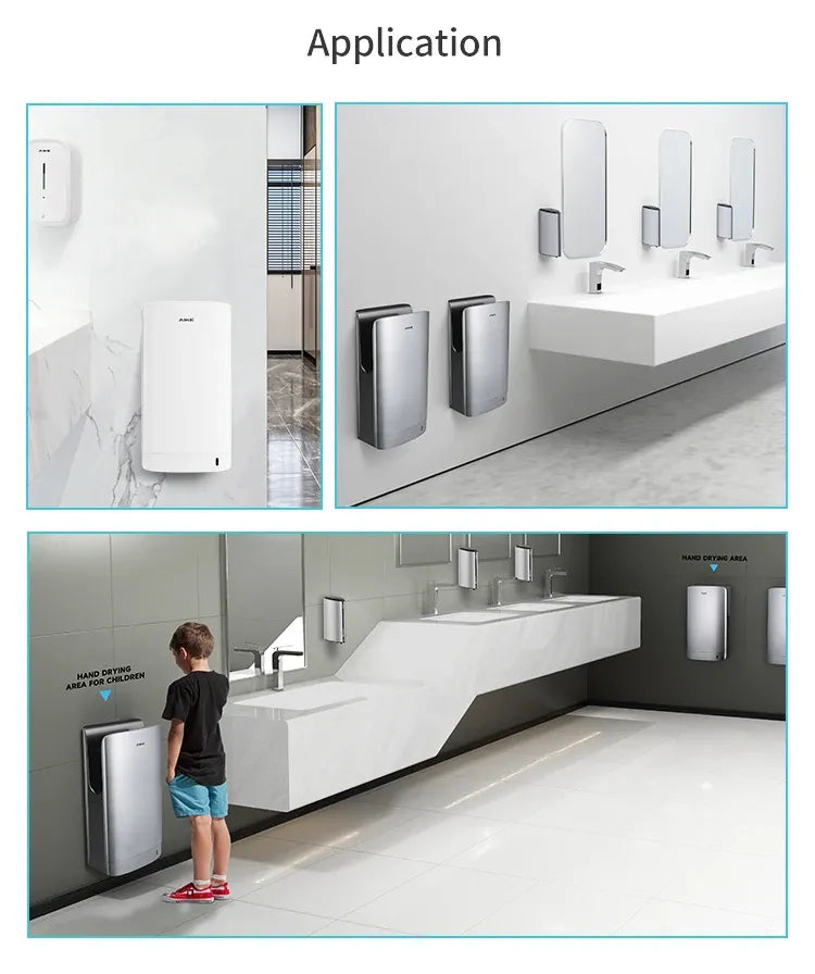 AIKE AK2065 High Speed Automatic Hand Dryer 1750W