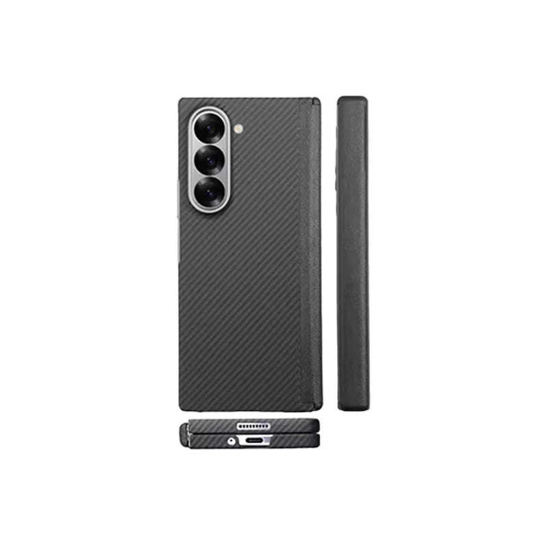 Samsung Z Fold 6 Aramid Fiber Case - Military-Grade Slim Magnetic Cover 600D Full protection Tidesmit