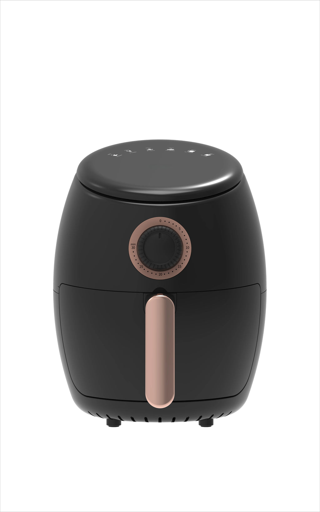 Electric Classic Mechanical Air Fryer 2L Mini Oil Free Baking Energy Saving High Quality Household