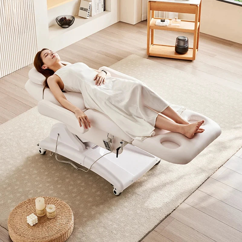 Electric Examination Table | Adjustable Medical Bed with Heat Therapy Massage Chairs Tidesmit