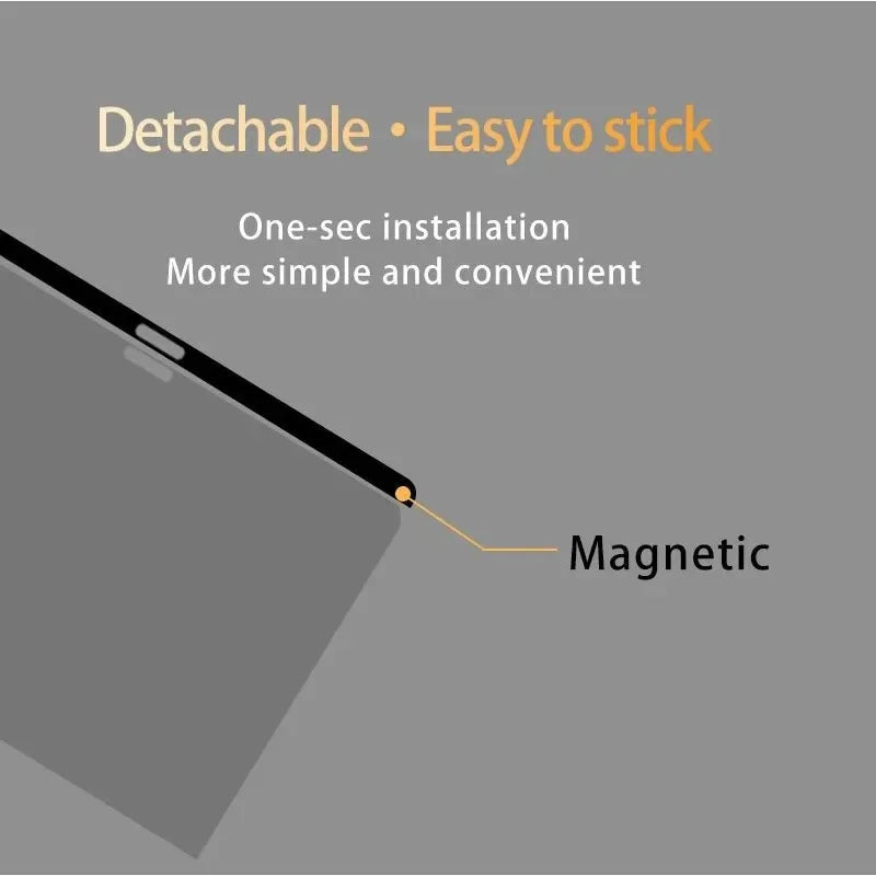Magnetic Privacy Screen Protector for MacBook | Anti-Glare & Anti-Scratch Tidesmit