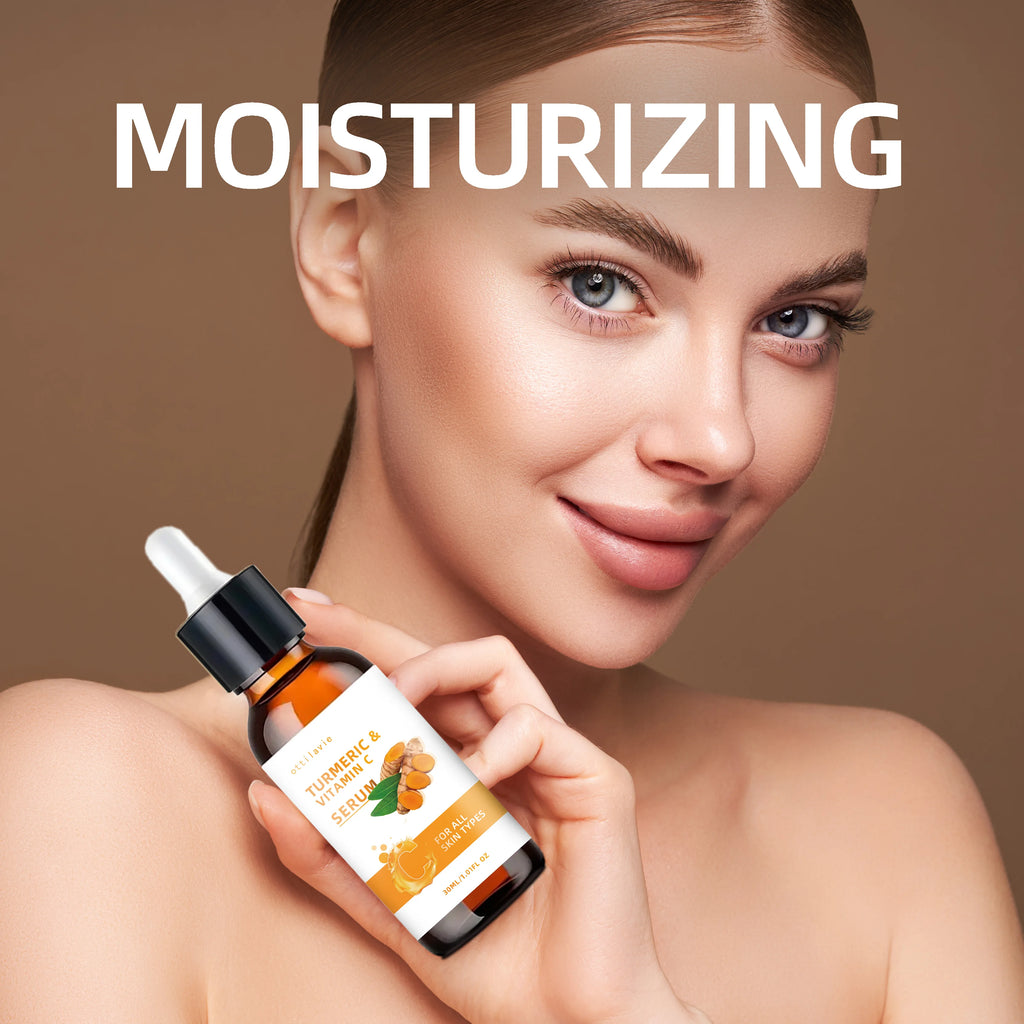 Turmeric & Vitamin C  Lifting Serum - For Face & Neck | Hydrating | Non-Greasy | For All Skin Types
