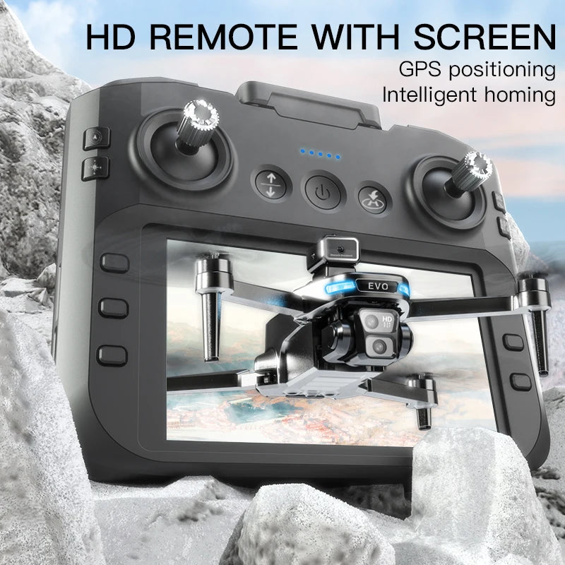 4K GPS Drone with HD Camera - Foldable Obstacle Avoidance Tech Tidesmit