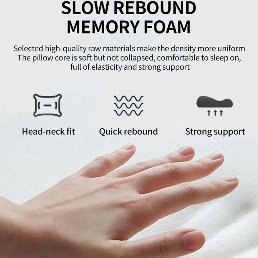 Heated Neck Massage Pillow: Portable Memory Foam Deep Tissue Massager Massage Cushion Tidesmit