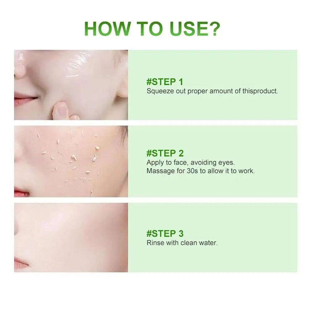 Professional Exfoliating Gel for Face - Deep Cleaning Scrub (60g) Scrubs Treatments Tidesmit