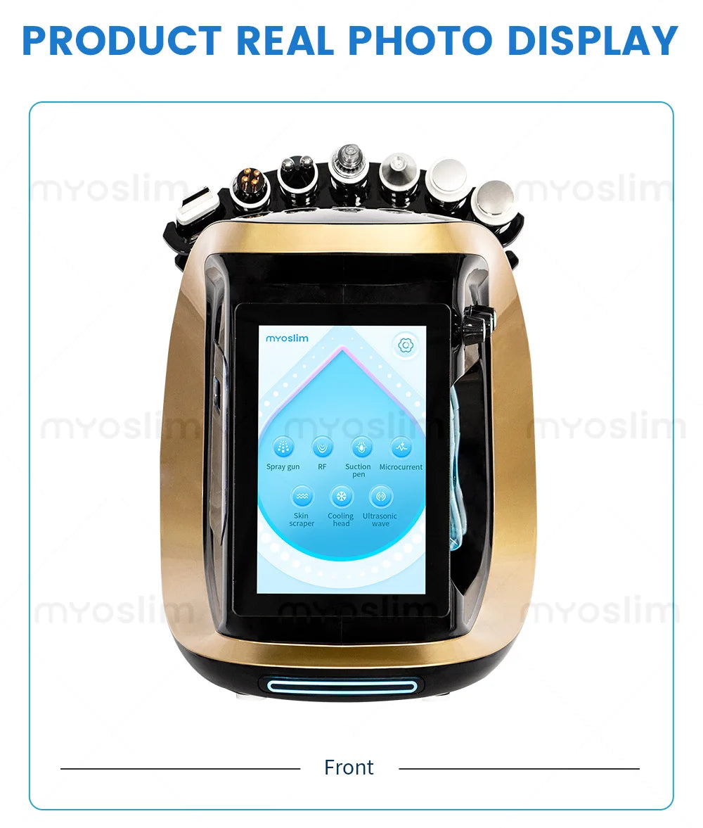 7-in-1 Hydra Facial Machine for Professional Deep Pore Cleansing Back Massage Instrument Tidesmit