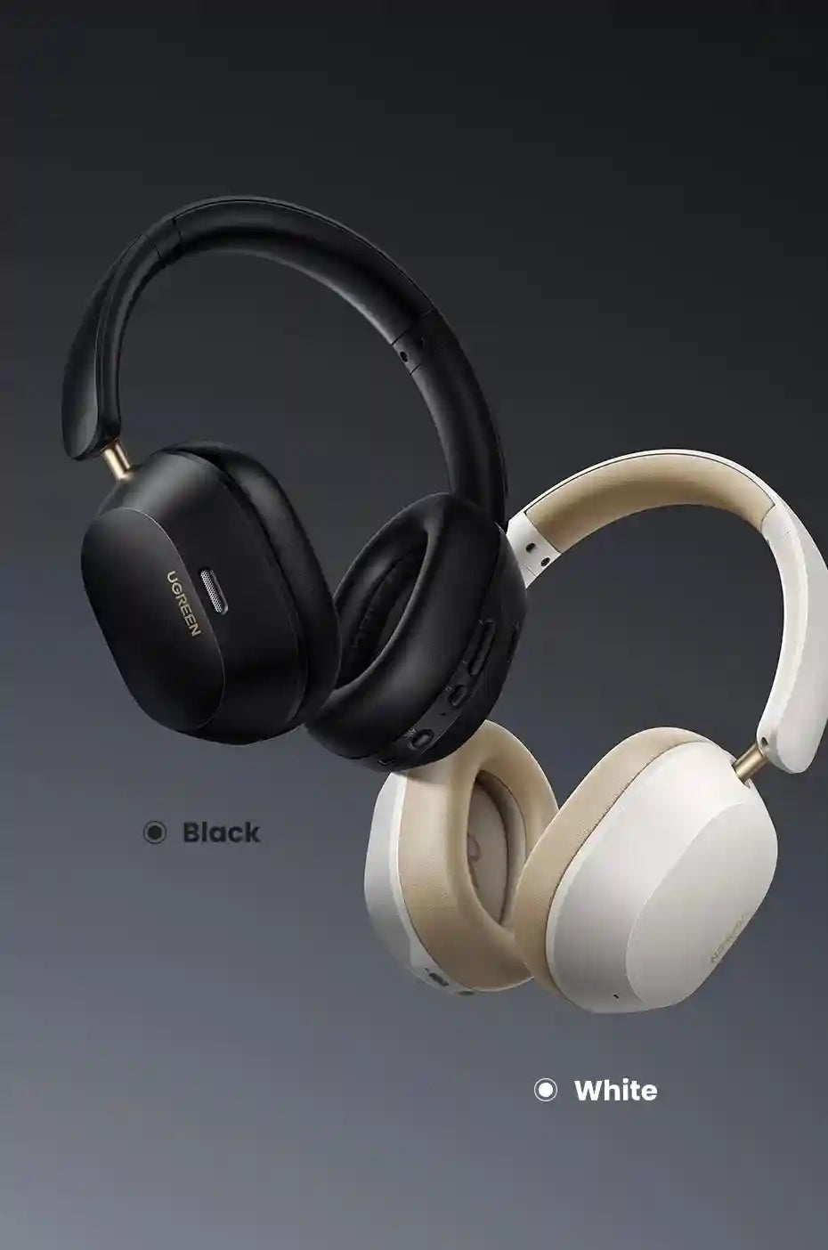 Wireless Headphones with Active Noise Cancellation & 75H Playtime Tidesmit