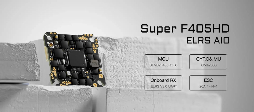 Caddx Gofilm 20 4K FPV Drone | 1303 6000KV 4S Quadcopter Kit Tidesmit