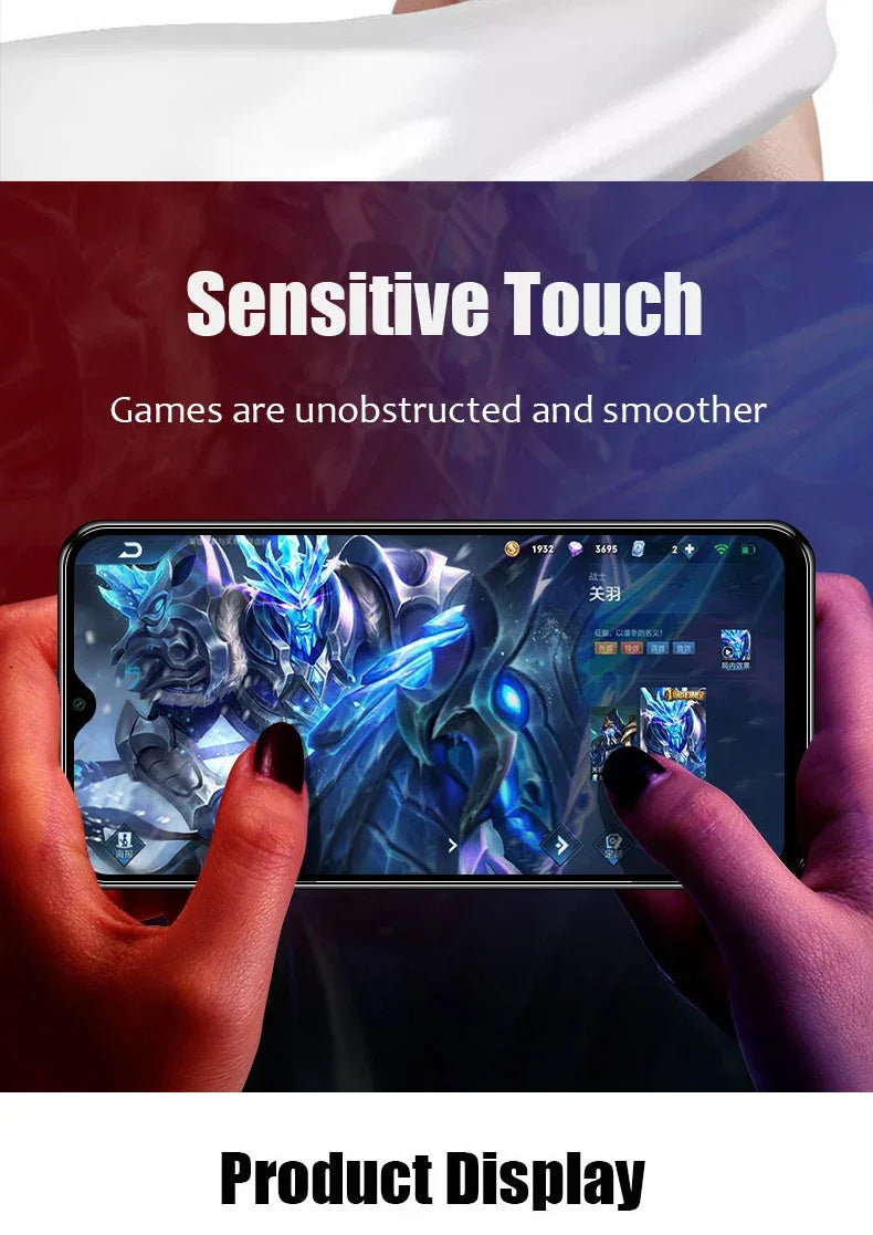 Samsung Galaxy A54 Screen Protector 3 Pack - 9H Tempered Glass Tidesmit