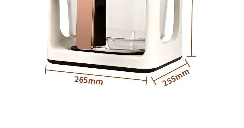 8.5L Smart Air Fryer Household 1350W Pull-out Transparent Glass Pot 360 Degree Hot Air Circulation 220V