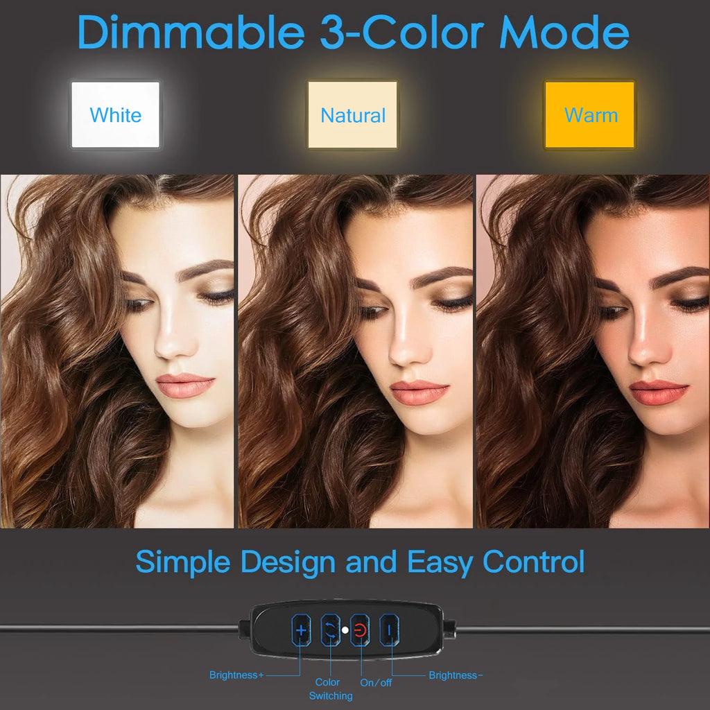 LED Video Light Kit | Adjustable Studio Lighting for Content Creation Tidesmit