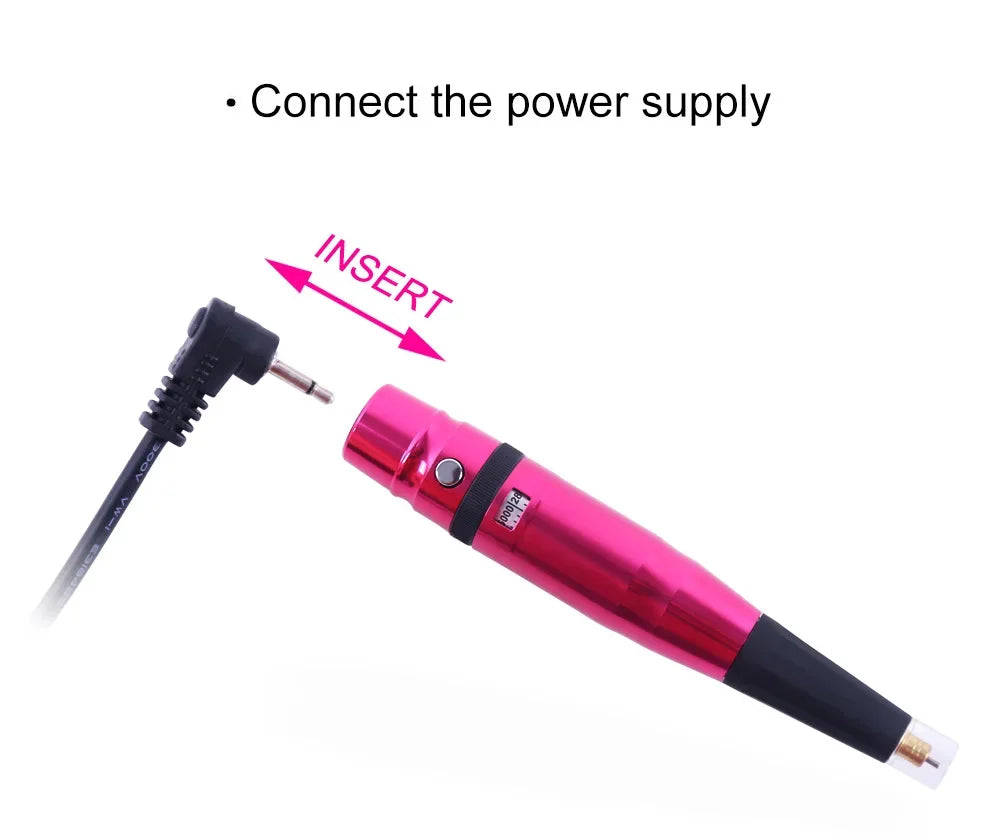 PMU Machine: Swiss Motor Rotary Tattoo Pen Kit for Precise Microblading Permanent Makeup Machines Tidesmit