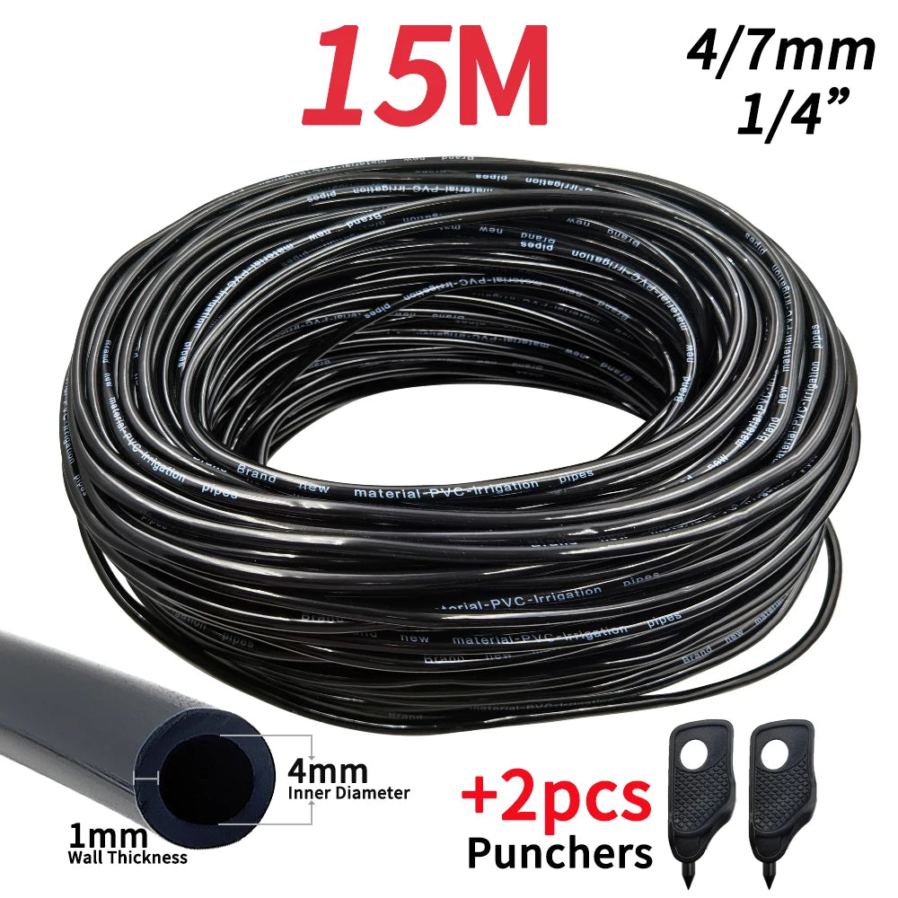 OASIS 5M-25M DIY Drip Irrigation System Automatic Watering Garden Hose Micro Drip Garden Watering Kits with Adjustable Drippers