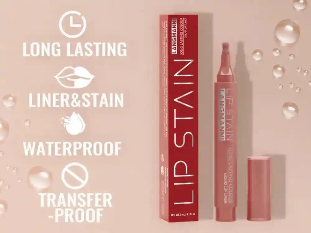 Liquid Lip Liner Pencil: Long-Lasting Matte Contour Pen | Tidesmit Lip Care Tidesmit