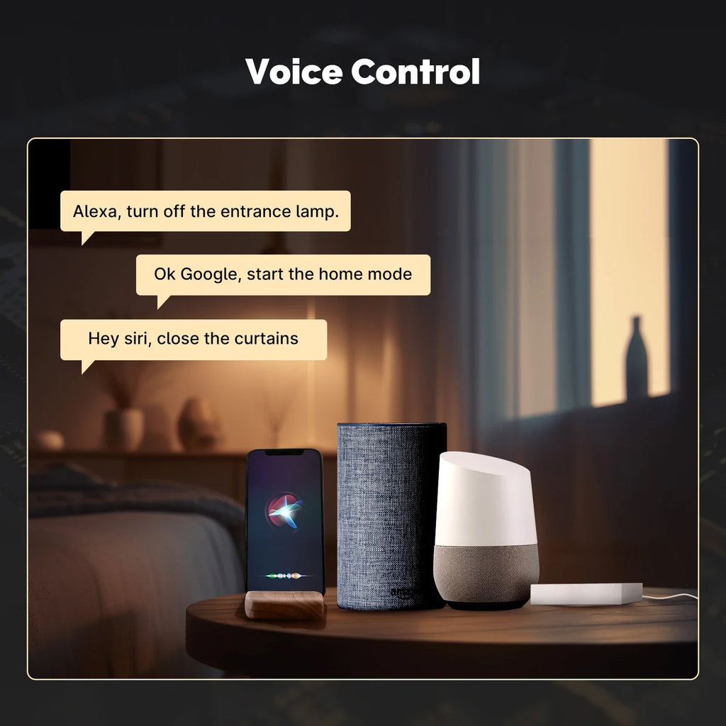 Matter Smart Home Gateway Hub: Zigbee WiFi Bridge for Alexa and Google Home Tidesmit