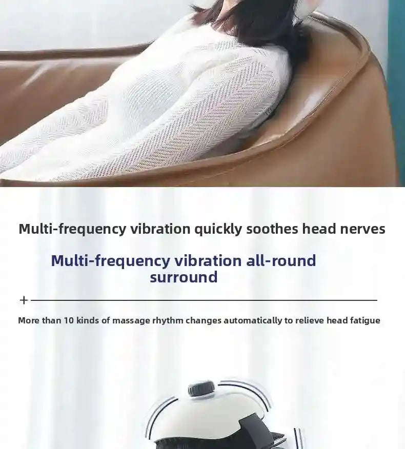 Tidesmit Electric Eye Massager with Heat and Scalp Vibration Therapy Eye Massage Instrument Tidesmit