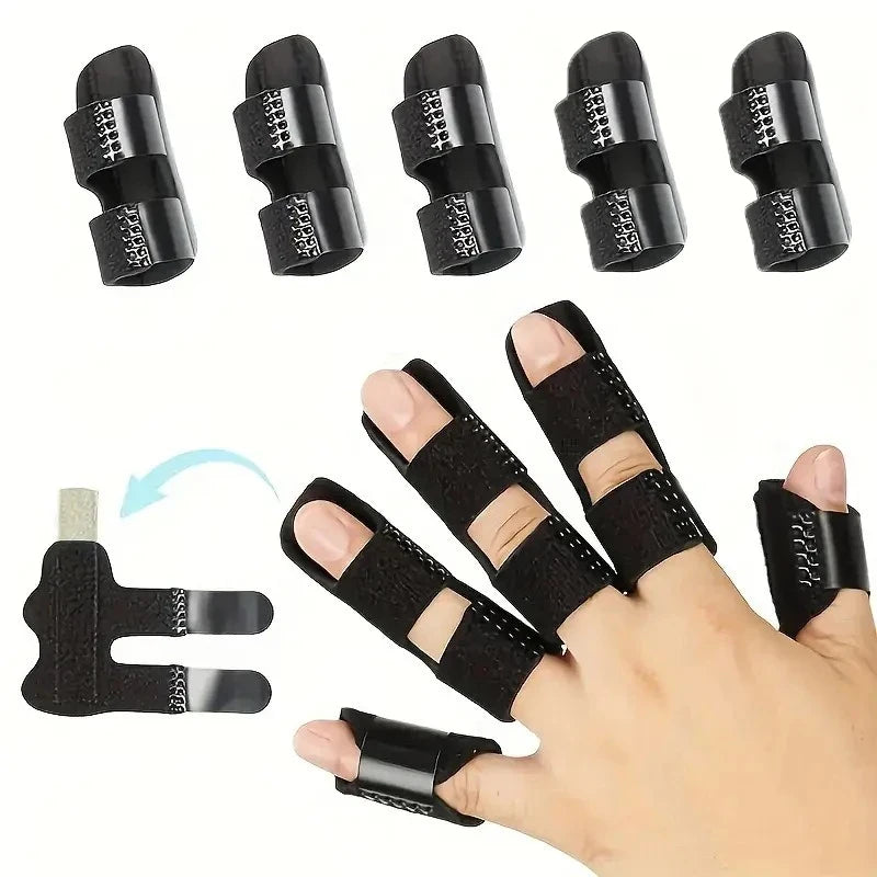 Finger Fixing Splint Straightening Brace Adjustable Fracture of The Finger Protective Gear Straightening Finger/knuckle Reusable