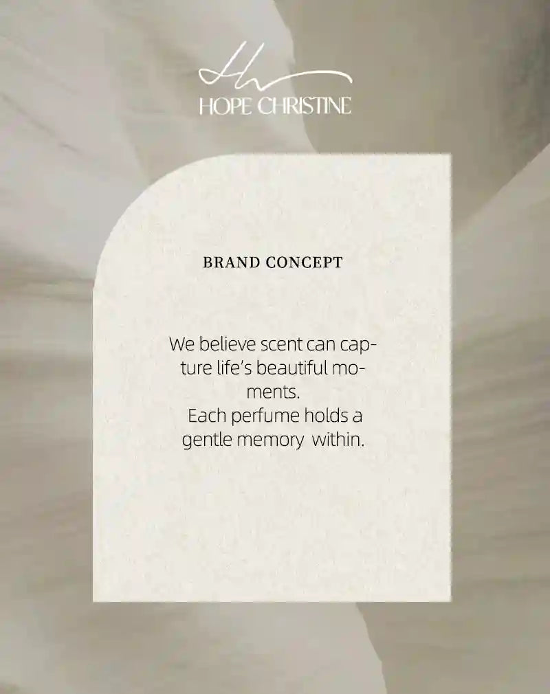 HOPE CHRISTINE Vanilla Floral perfume for women, 50ml long-lasting fresh scent in elegant luxury bottle. Gift for her.