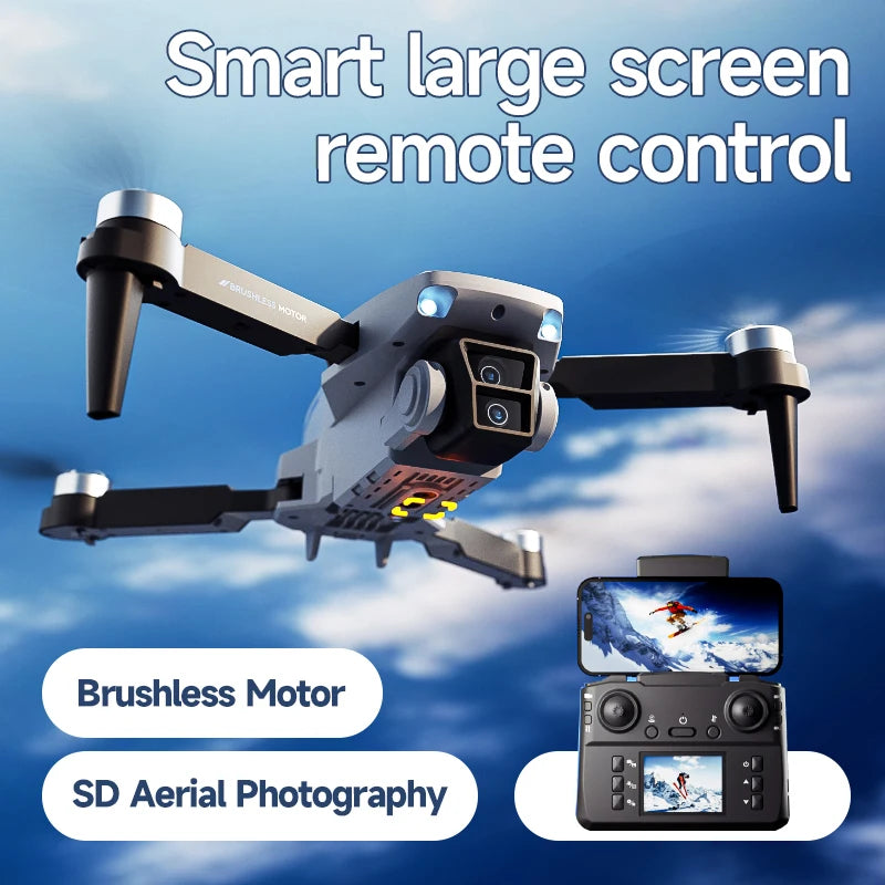 4K Camera Drone - M2 Foldable Quadcopter with Optical Flow Tidesmit