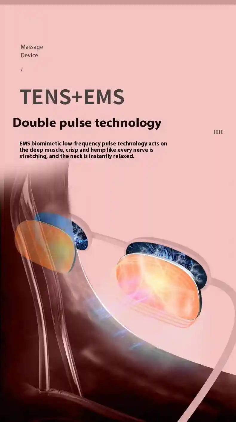 Eye Massage Instrument: 3-in-1 Rechargeable Heat Therapy Device - Pink Eye Massage Instrument Tidesmit