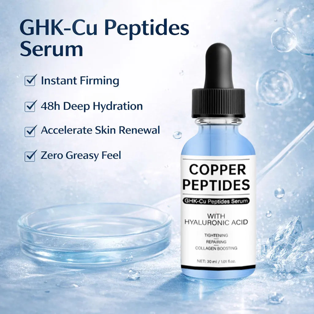 Copper Peptides GHK-Cu Beef Tallow for Skin, Blue Balm with Copper Peptides, Manuka Honey & Vitamin E, Natural Face Moisturizer