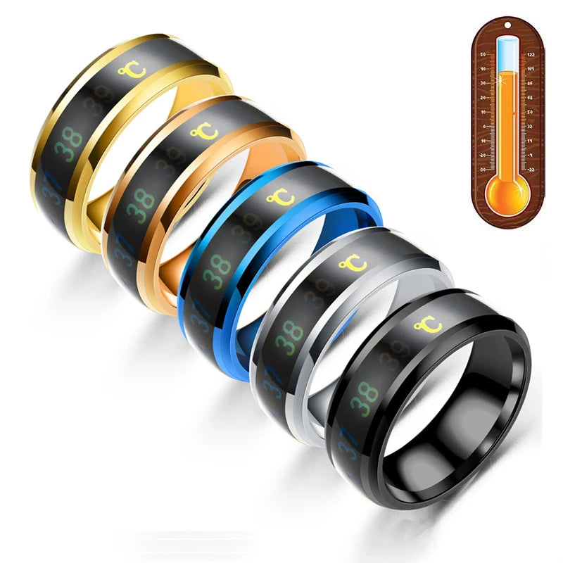 Smart Health Ring - Real Time Biometric Sensor Fitness Tracker Tidesmit