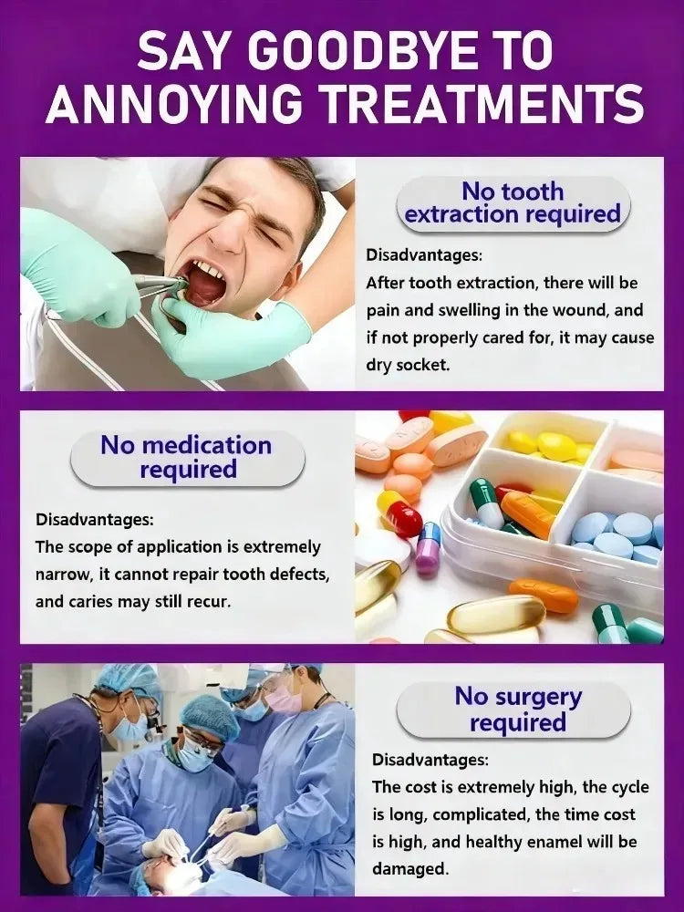 Tidesmit 2nd generation teeth repair root whitening treatment kit application view