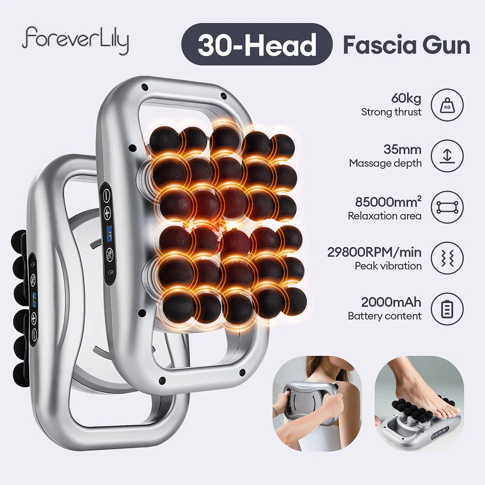 Deep Tissue Massage Gun: Percussion Muscle Recovery Tool Relaxation Treatment Tidesmit