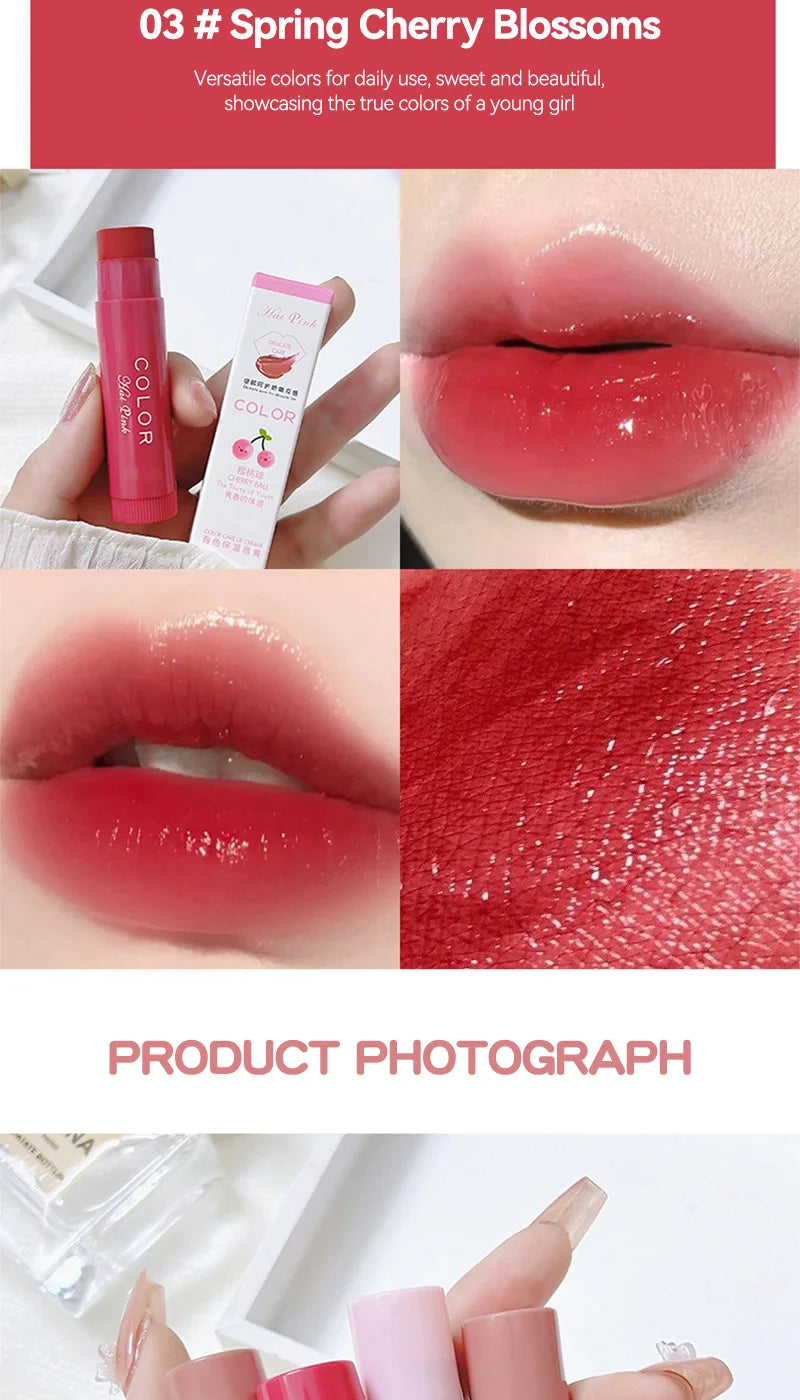 Moisturizing Tinted Lip Balm | Hydrating Lip Treatment | Tidesmit Lip Care Tidesmit