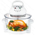 Glass Air fryer Light wave furnace Large capacity household visual fries machine accessories Oven multi-function