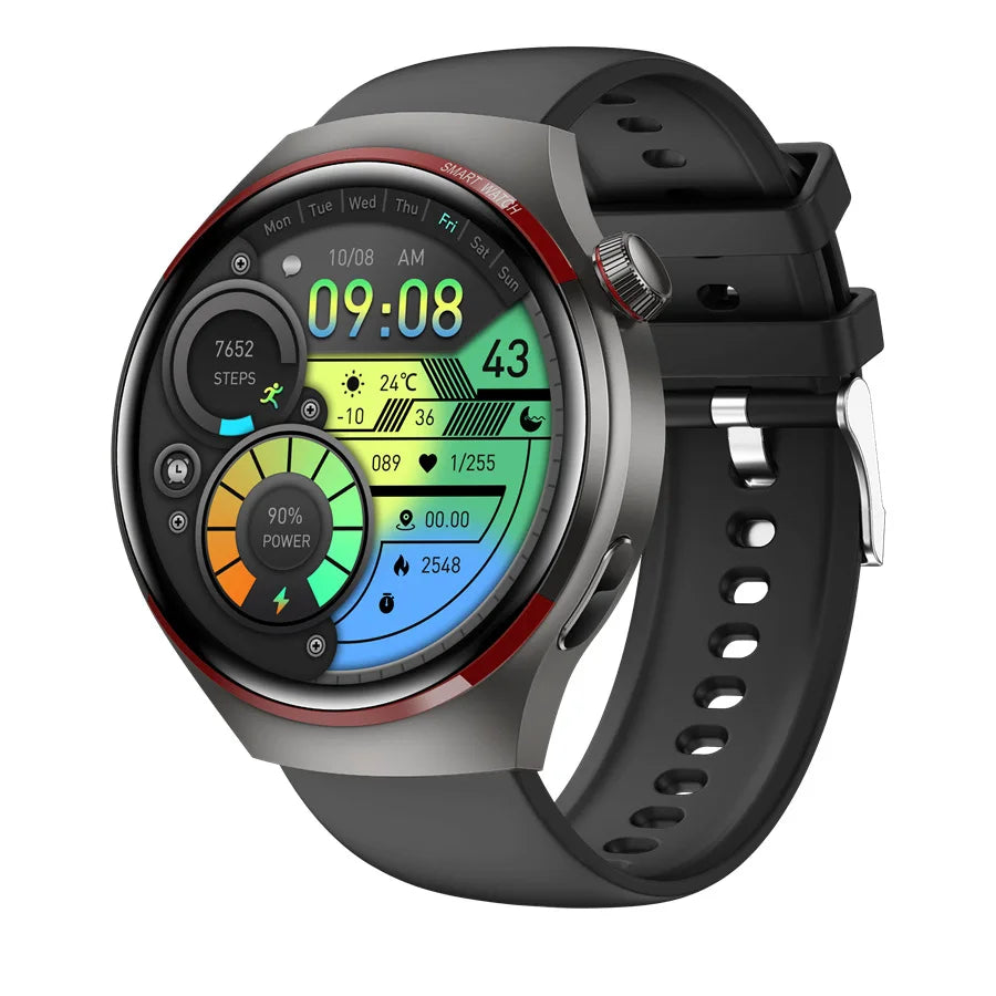 For WATCH 4 PRO Smart Watch Men Space Exploration Edition Bluetooth Call GPS NFC Heart Rate Sports SmartWatch 2026 New