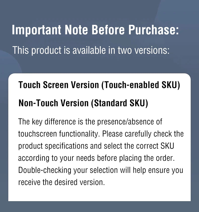 Anmite 15.6-Inch Portable Touch Monitor Non-touch Optional 1080P HDR 16:9 For XBox PS4 / 5 Switch Cell Phone PC Loptop Extensio