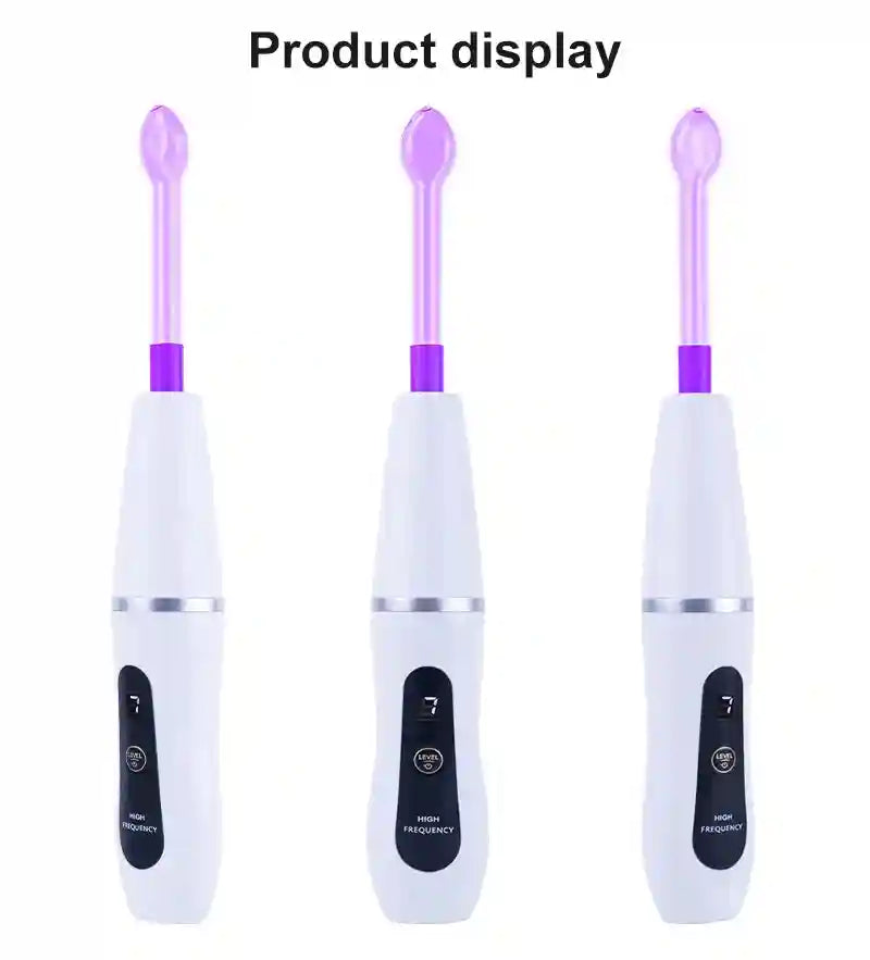 High Frequency Wand 6-in-1 Facial Device - Professional Skin Care Eye Massage Instrument Tidesmit