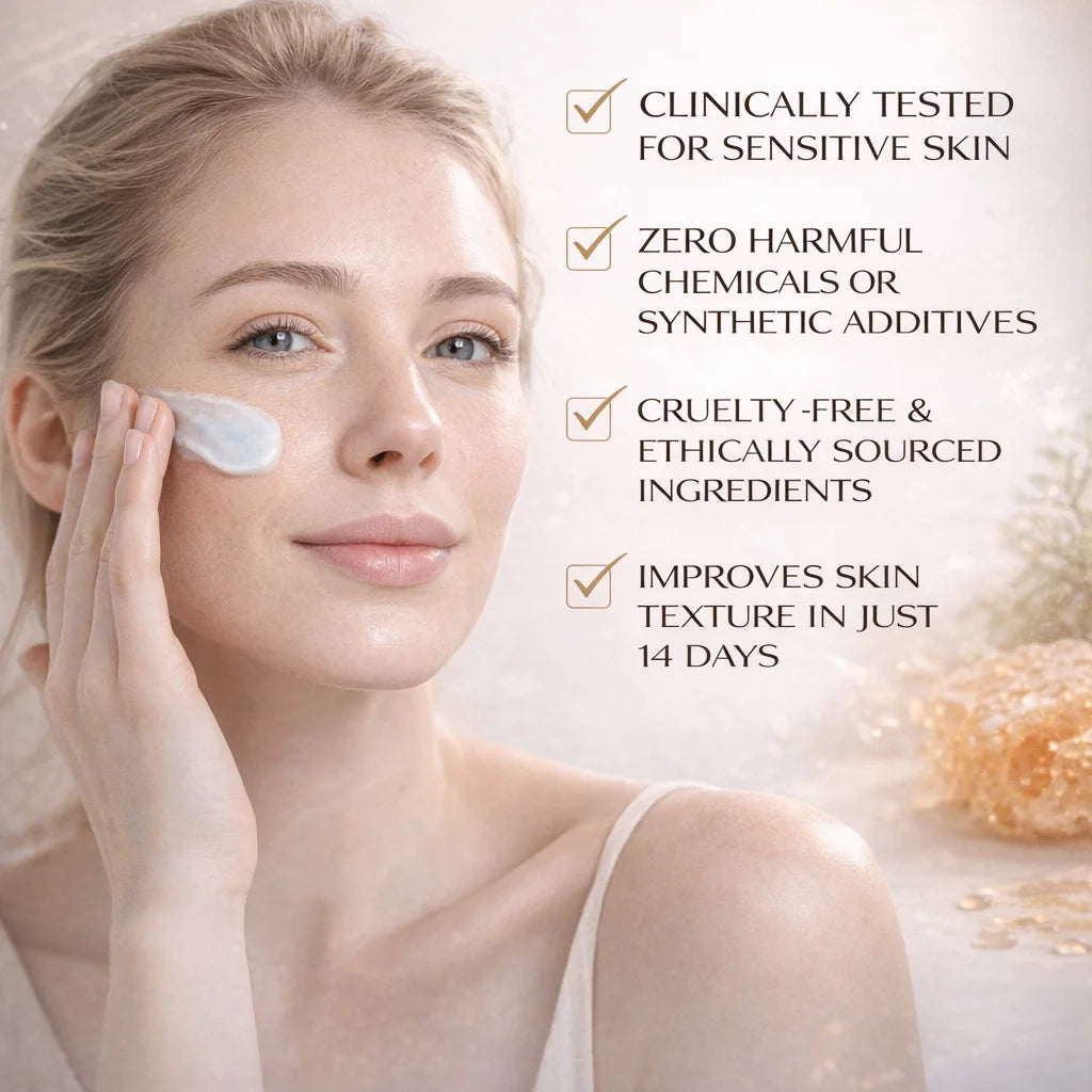 Copper Peptides GHK-Cu Beef Tallow for Skin, Blue Balm with Copper Peptides, Manuka Honey & Vitamin E, Natural Face Moisturizer